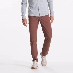 Vuori Meta Pant in Hazelnut •Men 33• Rust Brown V430 EXC COND $138